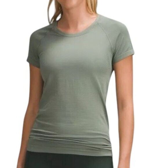 Lululemon Swiftly Tech Short-Sleeve Shirt 2.0 *Grey Eucalyptus - Picture 1 of 9